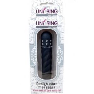 VIBRADOR DISEÑO NEGRO 13cm