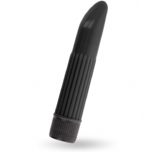 VIBRADOR NEGRO MULTISPEED 14 cm
