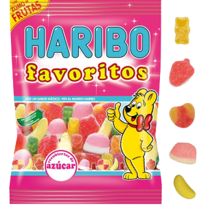 BOLSITA HARIBO FAVORITO AZUCAR 90G