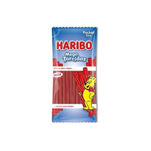 BOLSITA HARIBO TORCIDAS FRESA 80G