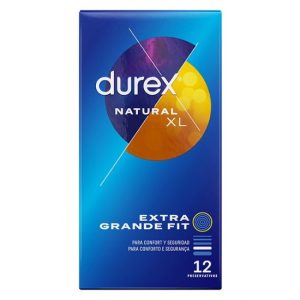 DUREX NATURAL XL 12 UNIDADES