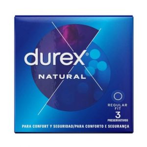 DUREX NATURAL COMFORT 3 UNIDADES