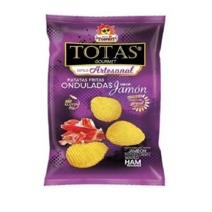 PATAS FRITAS ONDULADAS JAMON 30g