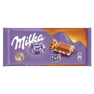 TABLETA MILKA CHIPS AHOY 100gr.